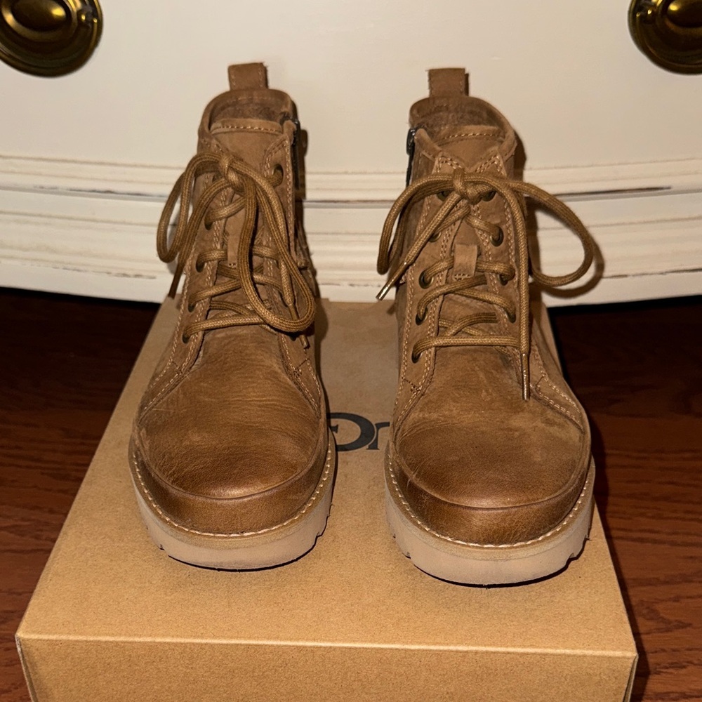 Women's Brown Leather Boots